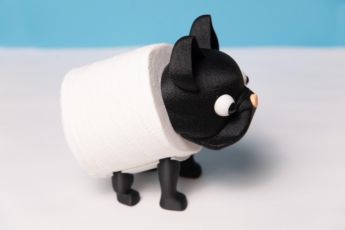 Funny Dog Toilet Paper Holder | Playful Bathroom Decor