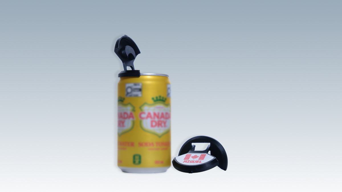 Personalized Canada Reusable Can Covers – Custom Name Drink Can Lids